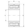 Rolamento NNCF5011 V ISO