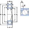 roulements 7036 ACD/HCP4AH1 SKF