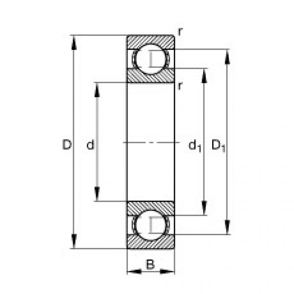 Подшипник 6322 FAG #1 image