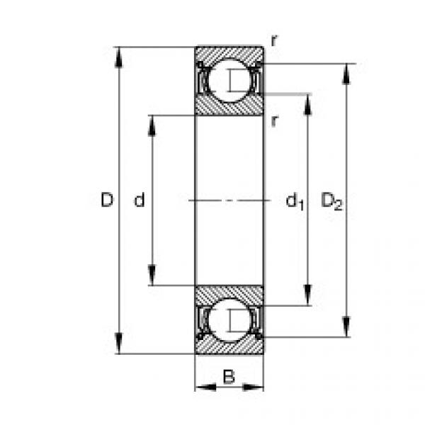 Подшипник 6320-2Z FAG #1 image