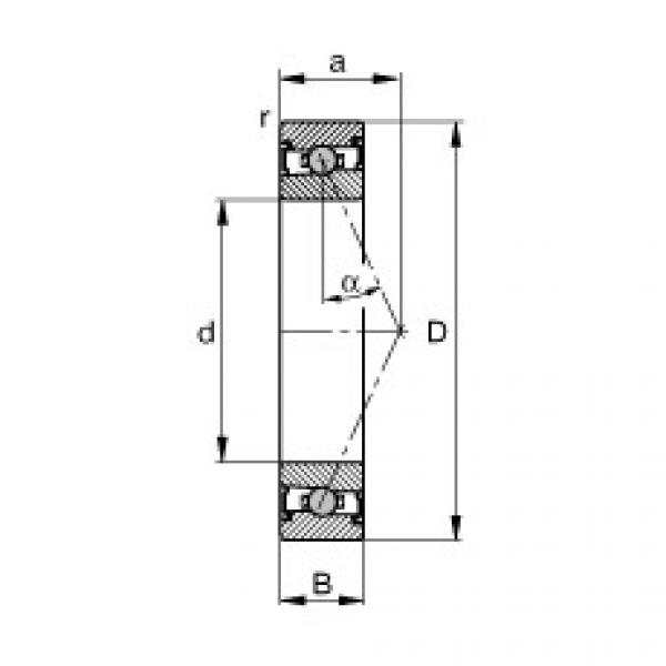 FAG Spindellager - HCS71906-E-T-P4S #1 image