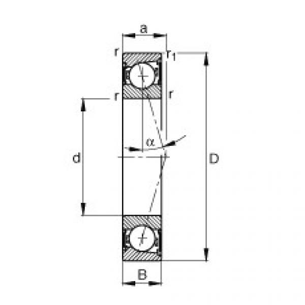 FAG Spindellager - B71906-C-2RSD-T-P4S #1 image