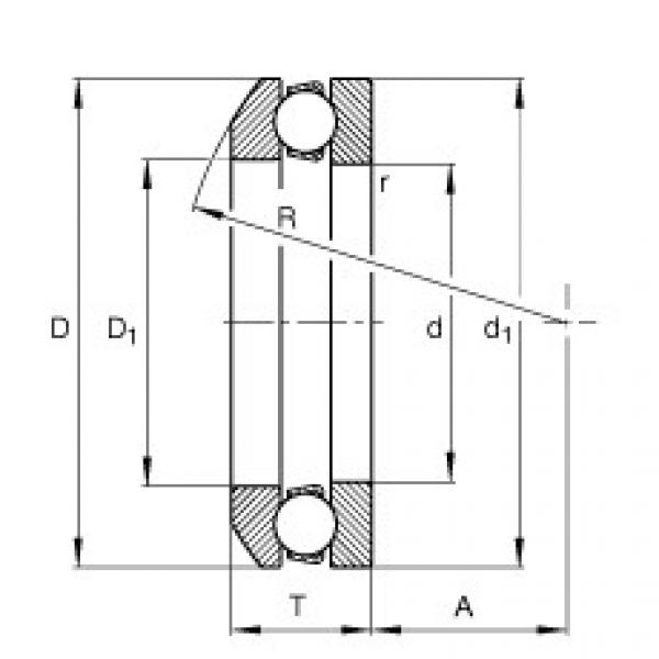 FAG Axial-Rillenkugellager - 53306 #1 image