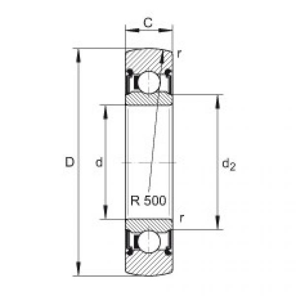 FAG Laufrollen - LR206-2RS #1 image