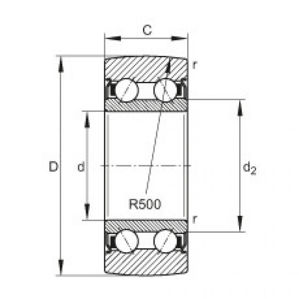 FAG Laufrollen - LR5206-2Z-TVH-XL #1 image