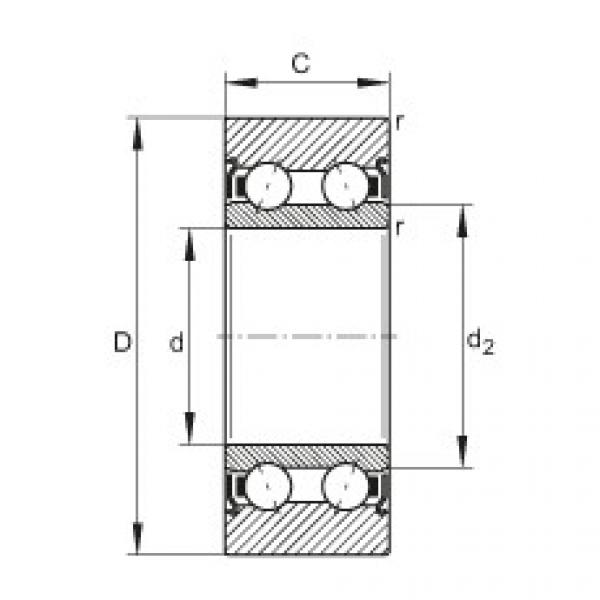 FAG Laufrollen - LR5206-X-2Z-TVH-XL #1 image