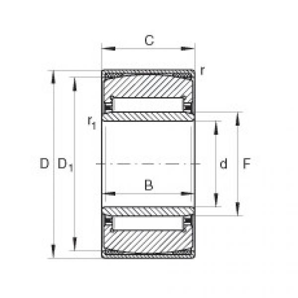 FAG Einstell-Nadellager - PNA35/55-XL #1 image