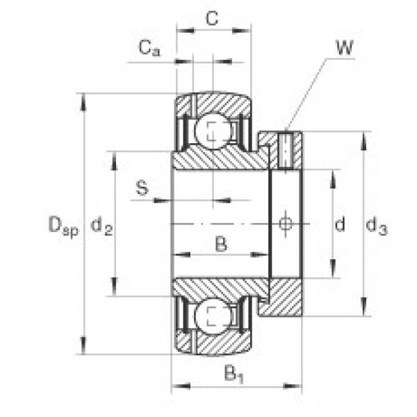 FAG Spannlager - GRAE30-XL-NPP-B #1 image