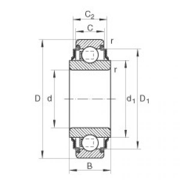 FAG Spannlager - 206-XL-KRR #1 image