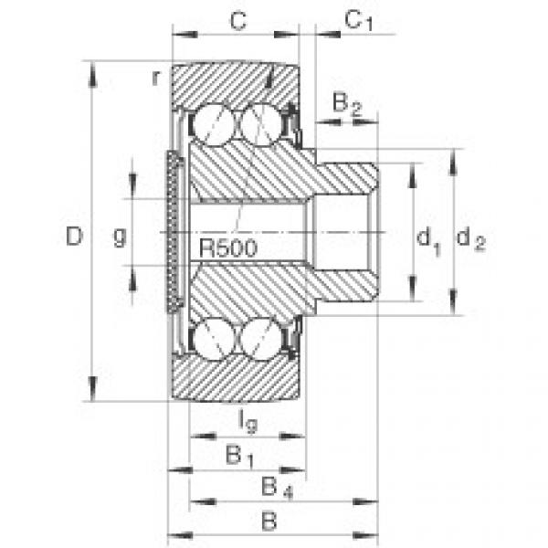 FAG Zapfenlaufrollen - ZL5206-DRS #1 image