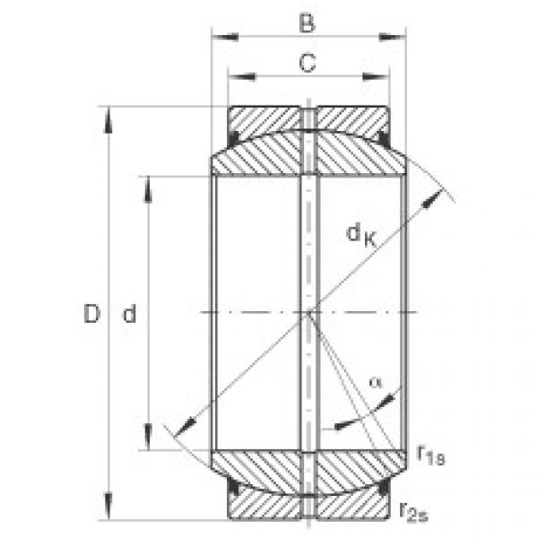 FAG Radial-Gelenklager - GE30-DO-2RS #1 image