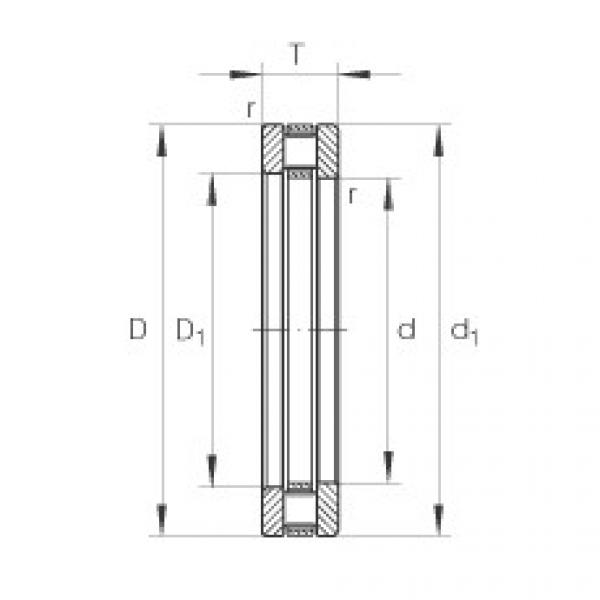 FAG Axial-Zylinderrollenlager - 81107-TV #1 image