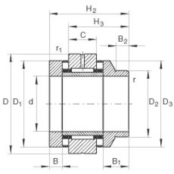 FAG Nadel-Axial-Zylinderrollenlager - ZARN3062-L-TV #1 image