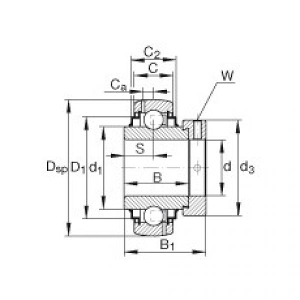 Bantalan G1008-KRR-B-AS2/V INA #1 image