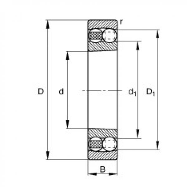 roulements 2311-K-TVH-C3 FAG #1 image