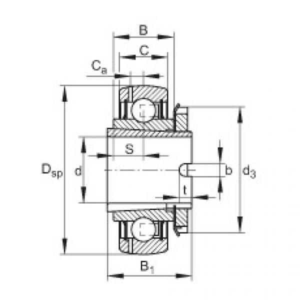 FAG Spannlager - GSH30-XL-2RSR-B #1 image