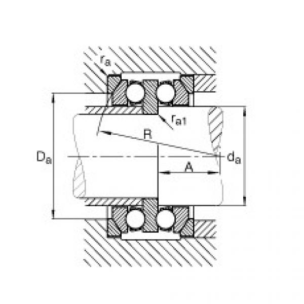 FAG Axial-Rillenkugellager - 54207 + U207 #3 image