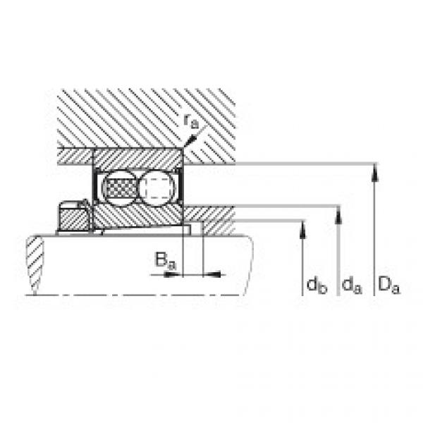 FAG Pendelkugellager - 2207-K-2RS-TVH-C3 + H307 #2 image