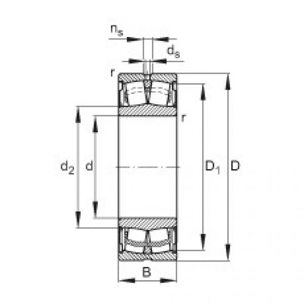 FAG Abgedichtete Pendelrollenlager - WS22206-E1-XL-2RSR #1 image