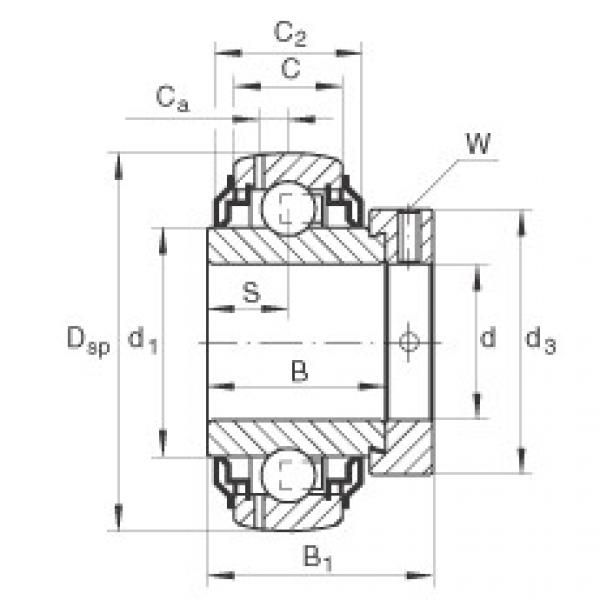 Bantalan GE35-KRR-B-2C INA #1 image