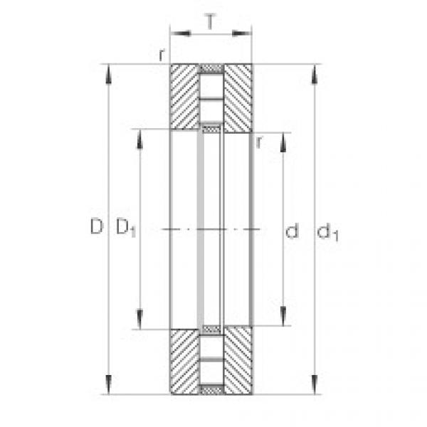 FAG Axial-Zylinderrollenlager - 89306-TV #1 image