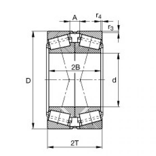 ตลับลูกปืน 32234-XL-DF-A320-370 FAG #1 image