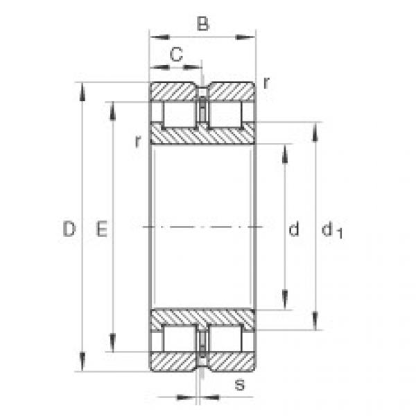 Bantalan SL024976 INA #1 image