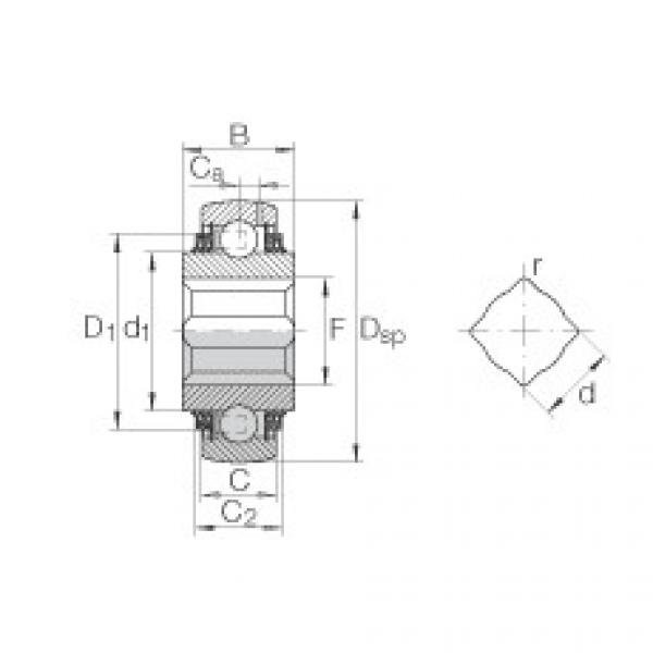 roulements VK100-208-KTT-B-AH10 INA #1 image