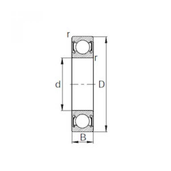 підшипник 6313-2RS CYSD #1 image