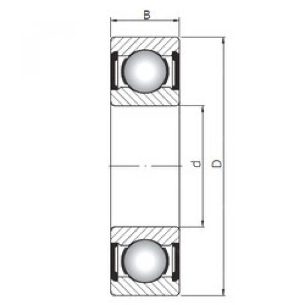 المحامل 61803 ZZ ISO #1 image