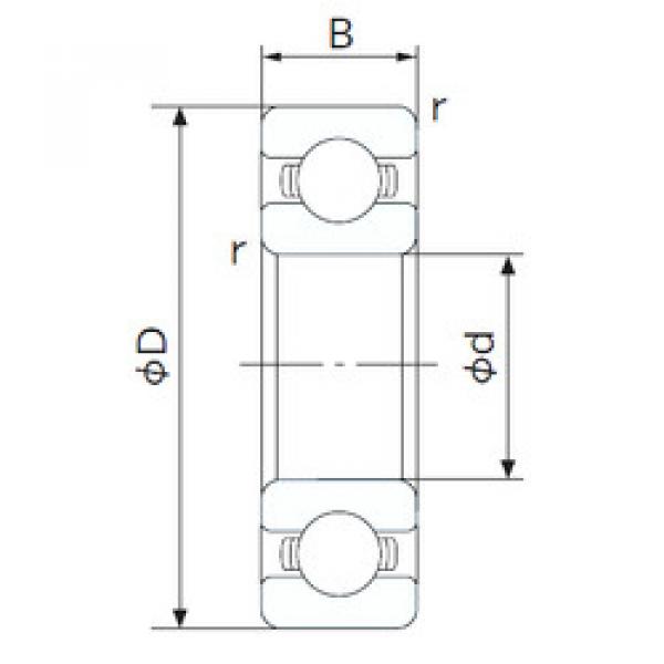 Bantalan 6022 NACHI #1 image