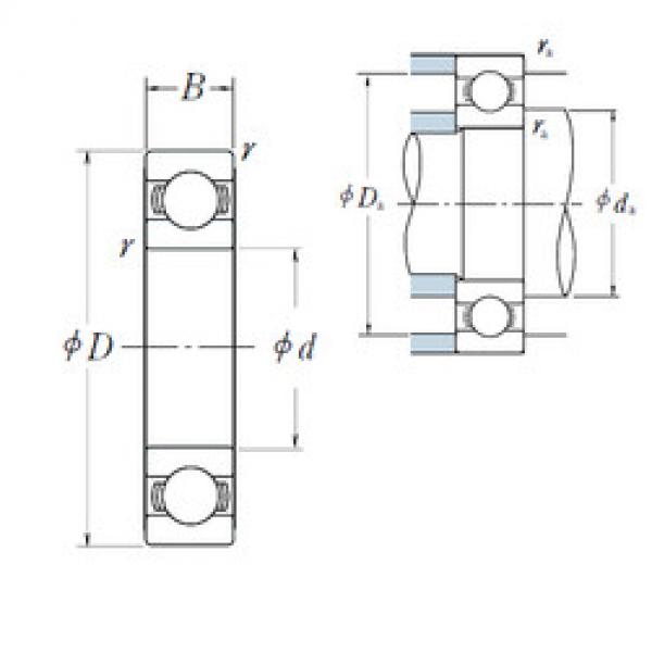 Bantalan B100-3 NSK #1 image