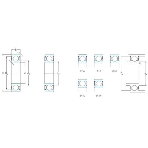 المحامل 61808-2RS1 SKF #1 image