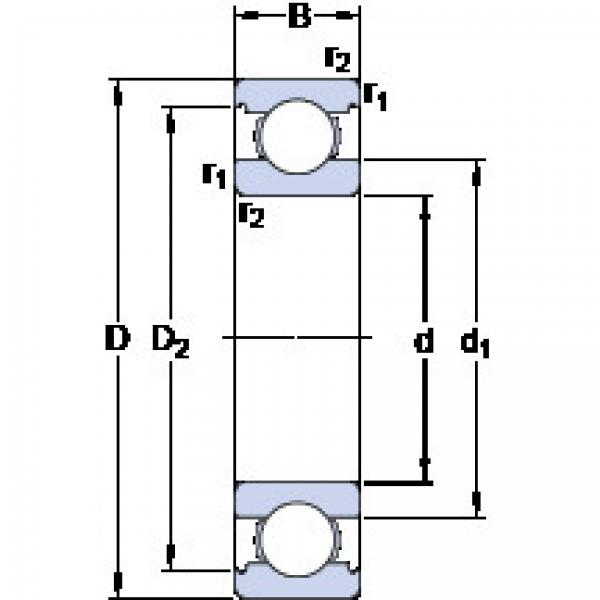 Bantalan 6317 M/C3VL0241 SKF #1 image