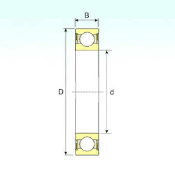 підшипник 6312-2RS ISB #1 image