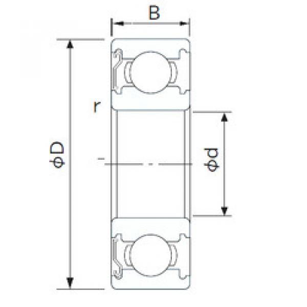 підшипник 6311-Z CYSD #1 image