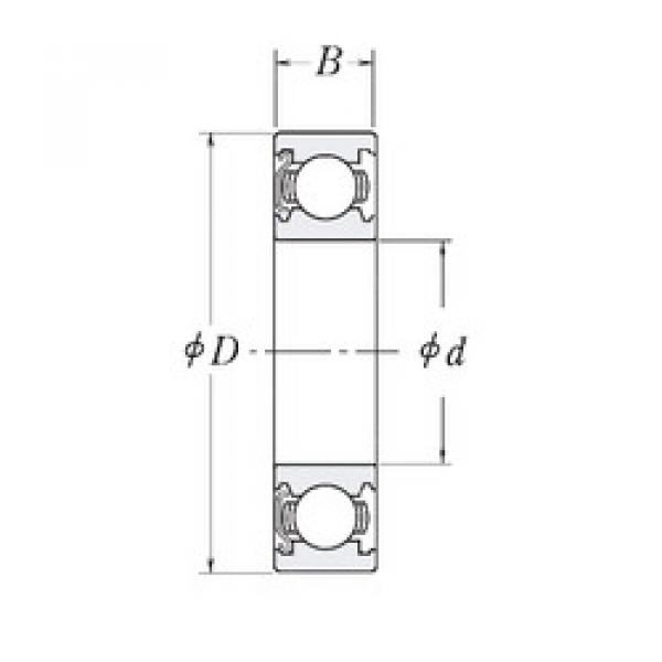 Bantalan B6-63ZZ NSK #1 image