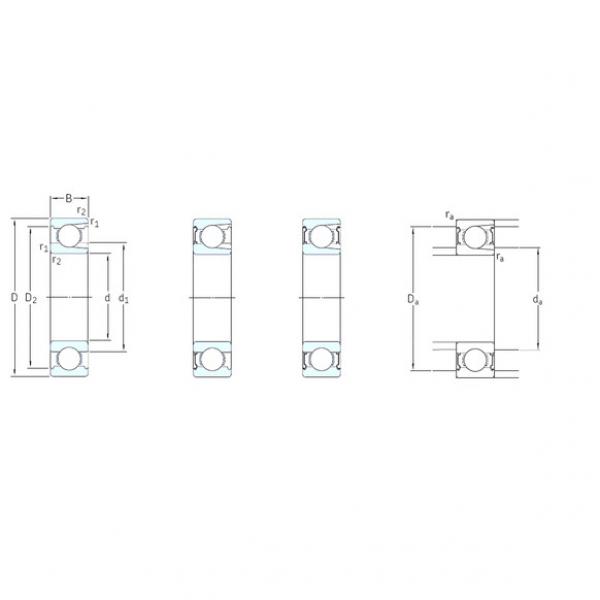 roulements 211-2Z SKF #1 image