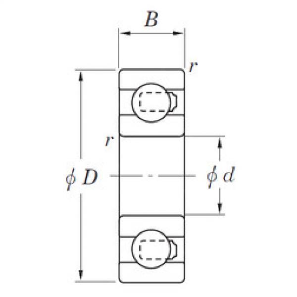 roulements 3NC627YH4 KOYO #1 image