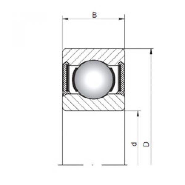 Подшипник 634-2RS ISO #1 image