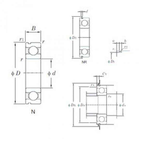 підшипник 6312N KOYO #1 image