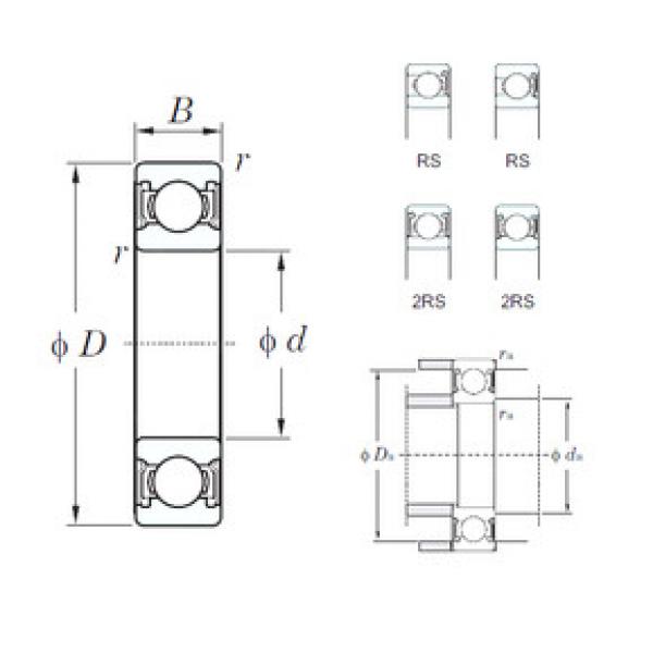 підшипник 6312-2RS KOYO #1 image