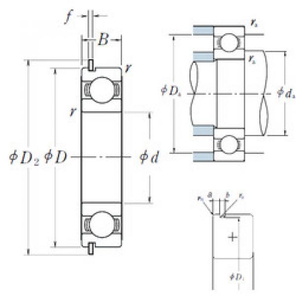 підшипник 6311NR NSK #1 image