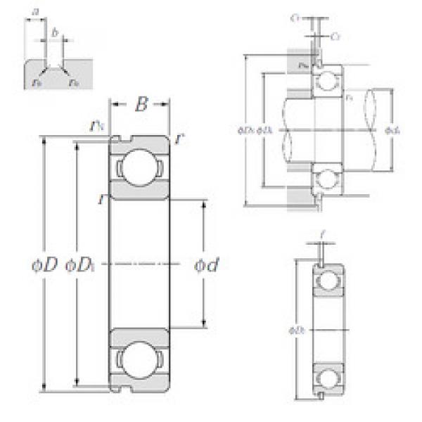 підшипник 6312NR NTN #1 image