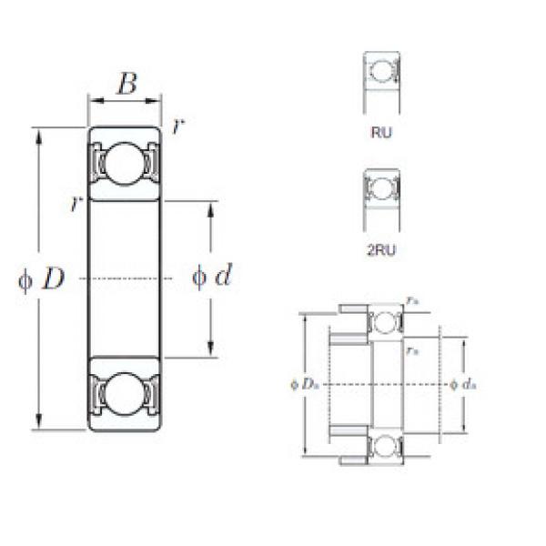 підшипник 6313-2RU KOYO #1 image