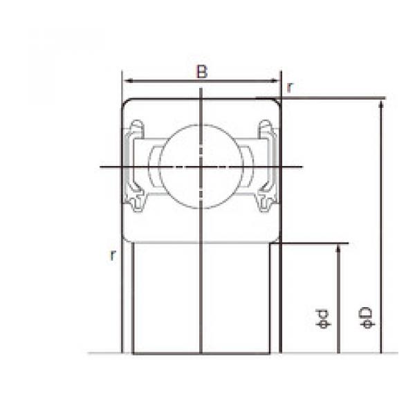 підшипник 6313-2NKE NACHI #1 image