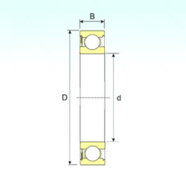 підшипник 6311-RS ISB #1 image