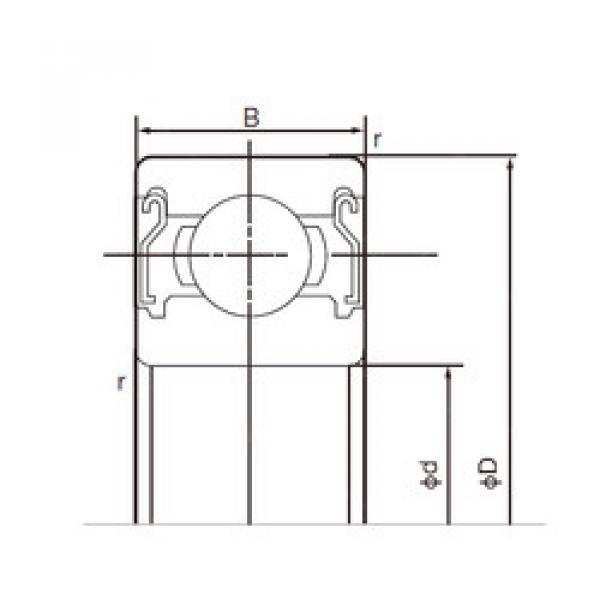 підшипник 6312ZZE NACHI #1 image