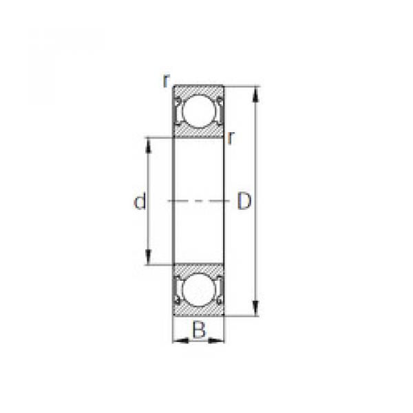 Подшипник 6316ZZ KBC #1 image