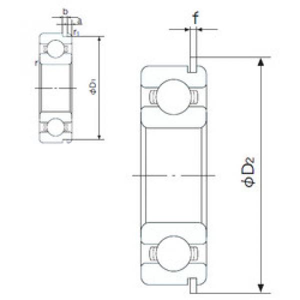 підшипник 6311NR NACHI #1 image